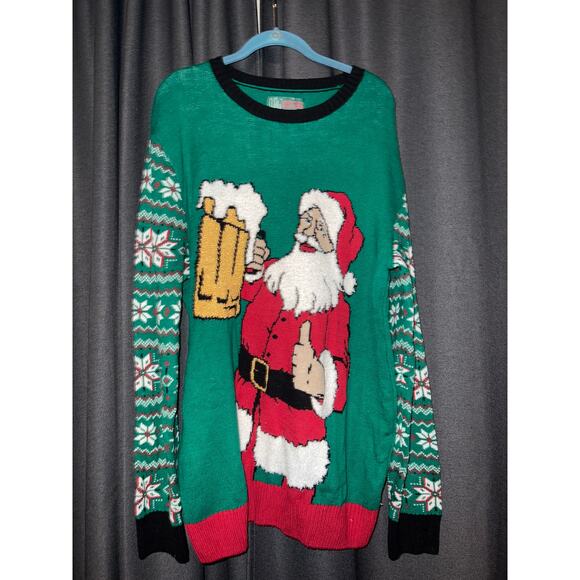 Ugly Christmas Sweater Sweaters - Ugly Christmas Sweater Xmas Size XXL